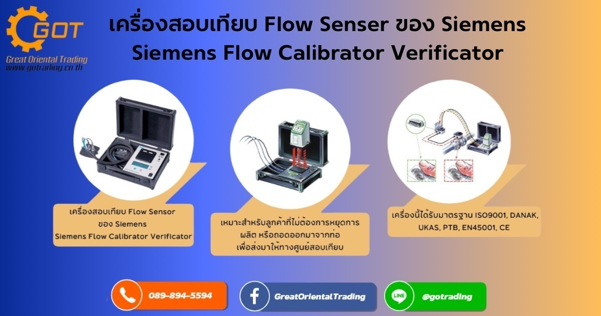 เครื่องมืองานสอบเทียบการไหล เครื่องมาสเตอร์สำหรับใช้ในการสอบเทียบ Electromagnetic Flow Meter ของยี่ห้อ SIEMENS เท่านั้น เหมาะสำหรับลูกค้าที่ไม่ต้องการหยุดการผลิต 