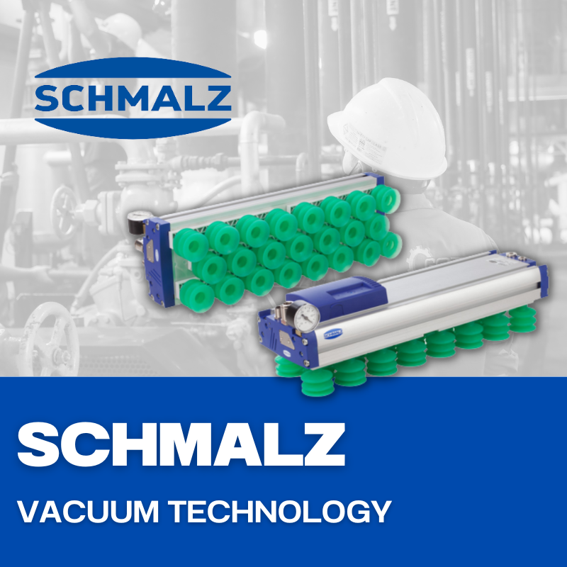 Schmalz vacuum technology ลูกยางสีเขียวดูดกล่อง