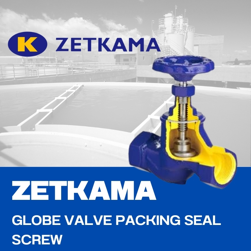 ZETKAMA GLOBE VALVE PACKING SEAL SCREW