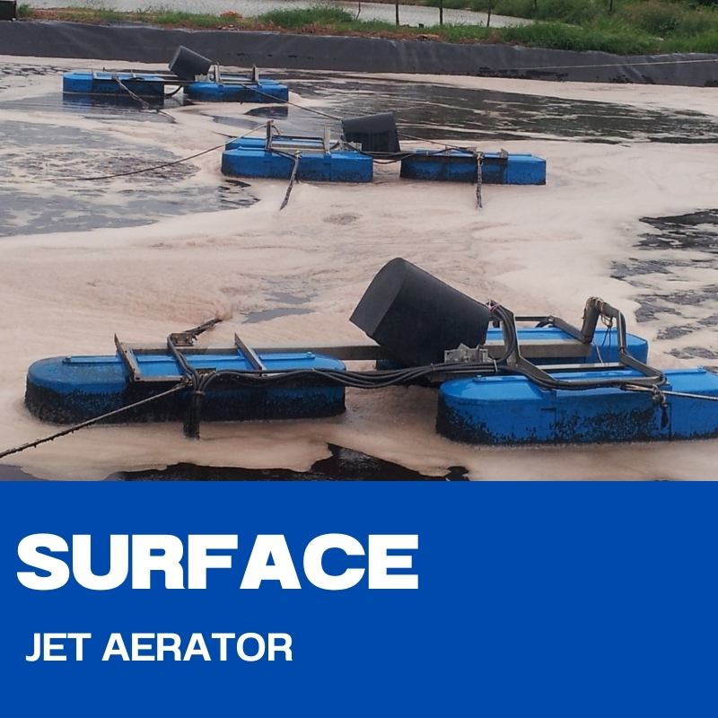 Surface jet aerator