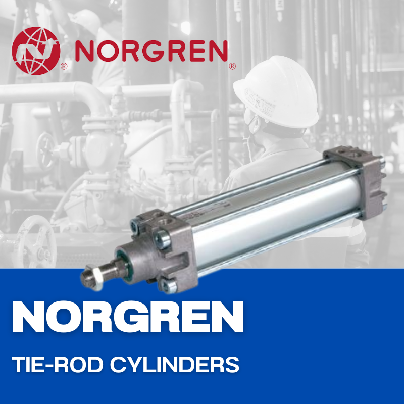 Tie-Rod Cylinders ISO 15552, ISO 6431, VDMA 24562 and NFE 49-003-1  แบรนด์ Norgren (นอร์เกร้น) 