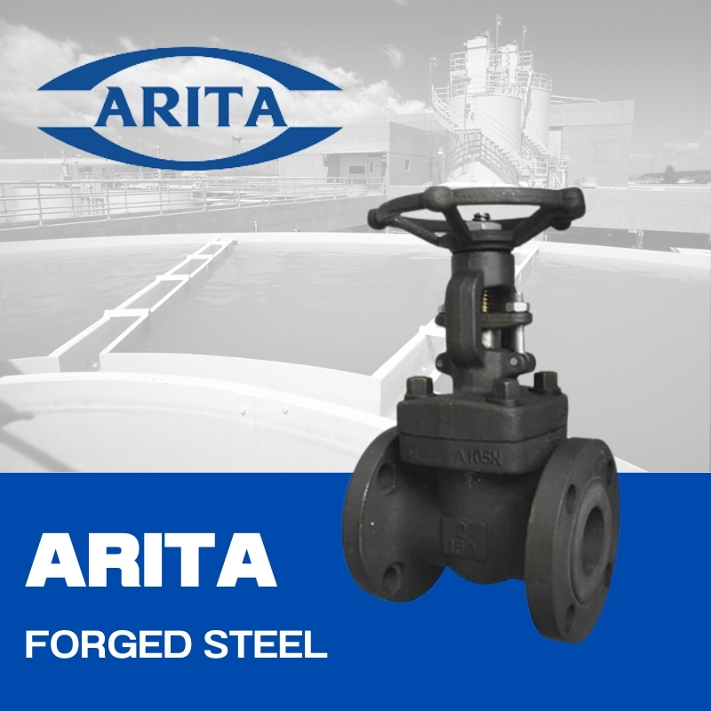 ARITA FORGED STEEL VALVE/วาล์วประตูน้ำเหล็กหล่อ อริตะ