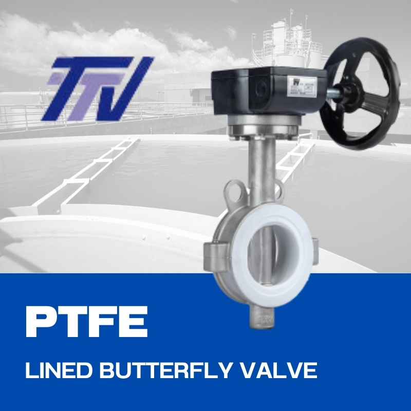 TTV PTFE LINED BUTTERFLY VALVE