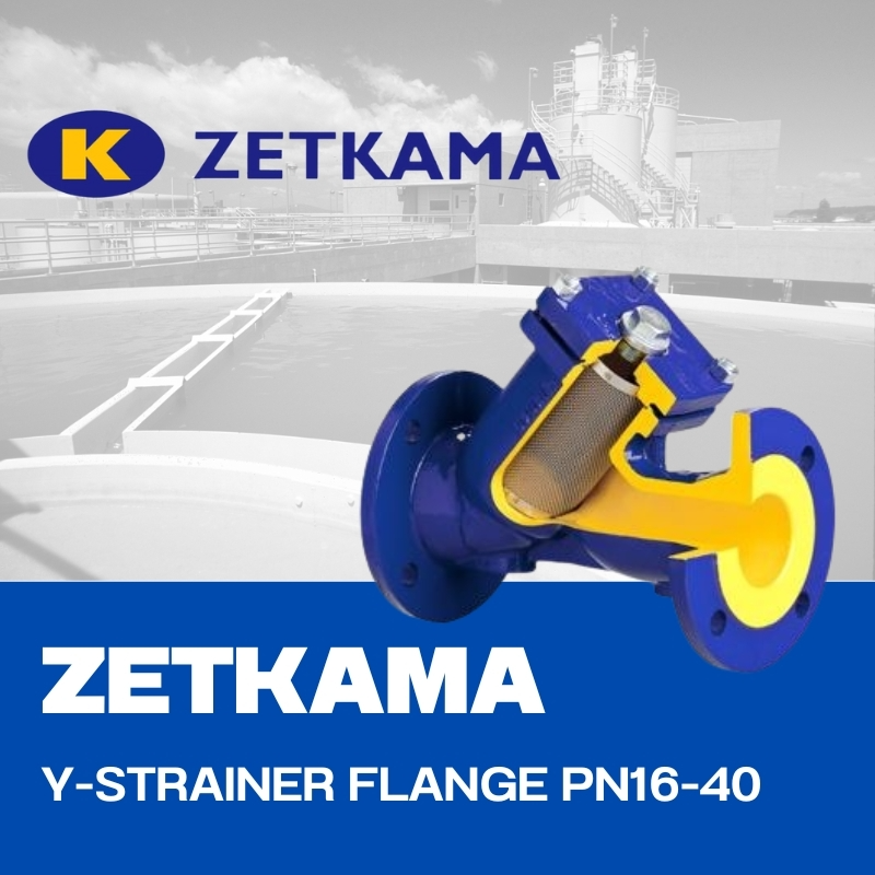 ZETKAMA Y-STRAINER FLANGE PN16-40