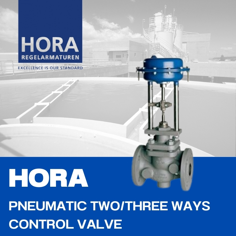 HORA PNEUMATIC TWO/THREE WAYS CONTROL VALVE