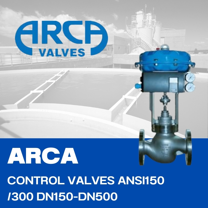 ARCA CONTROL VALVES ANSI150/300 DN150-DN500