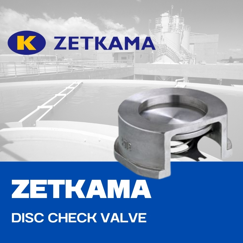 ZETKAMA DISC CHECK VALVE