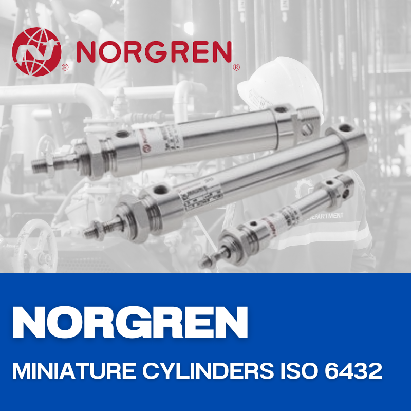 Miniature Cylinders ISO 6432 แบรนด์ Norgren (นอร์เกร้น)