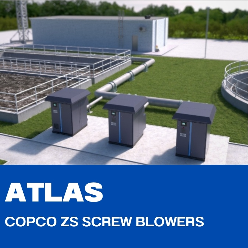 Atlas copco zs screw blowers