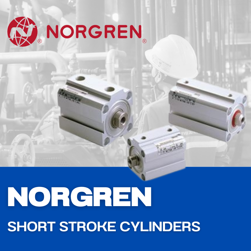 Short Stroke Cylinders แบรนด์ Norgren (นอร์เกร้น) 