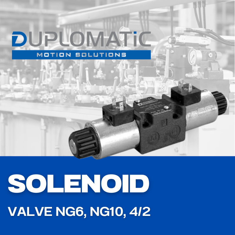 Solenoid Valve NG6, NG10, 4/2