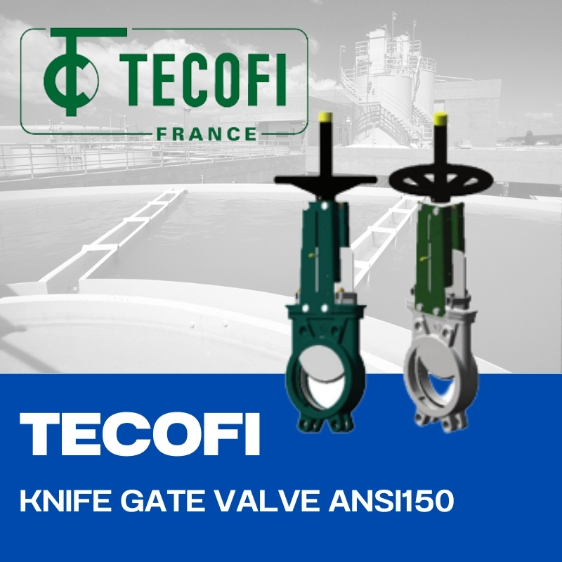 TECOFI KNIFE GATE VALVE ANSI150